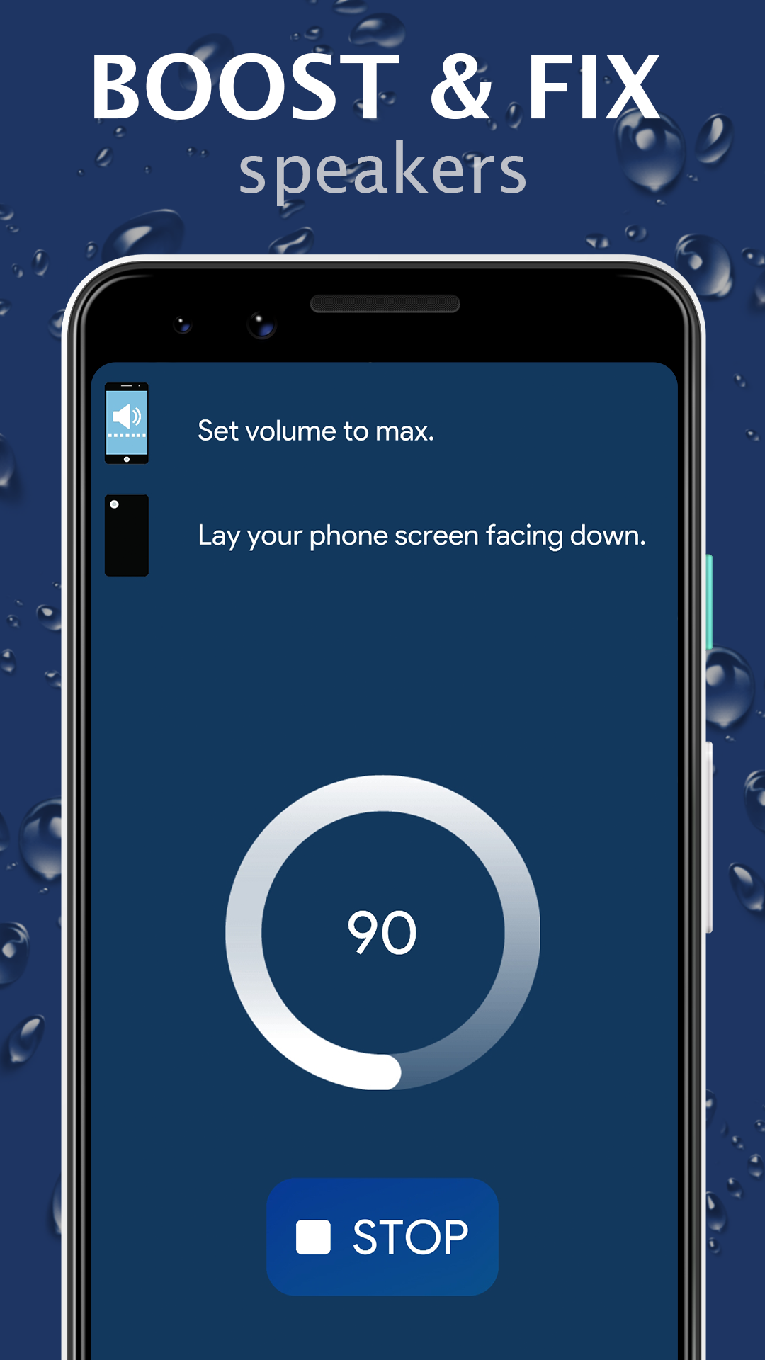 Speaker Cleaner app screenshots